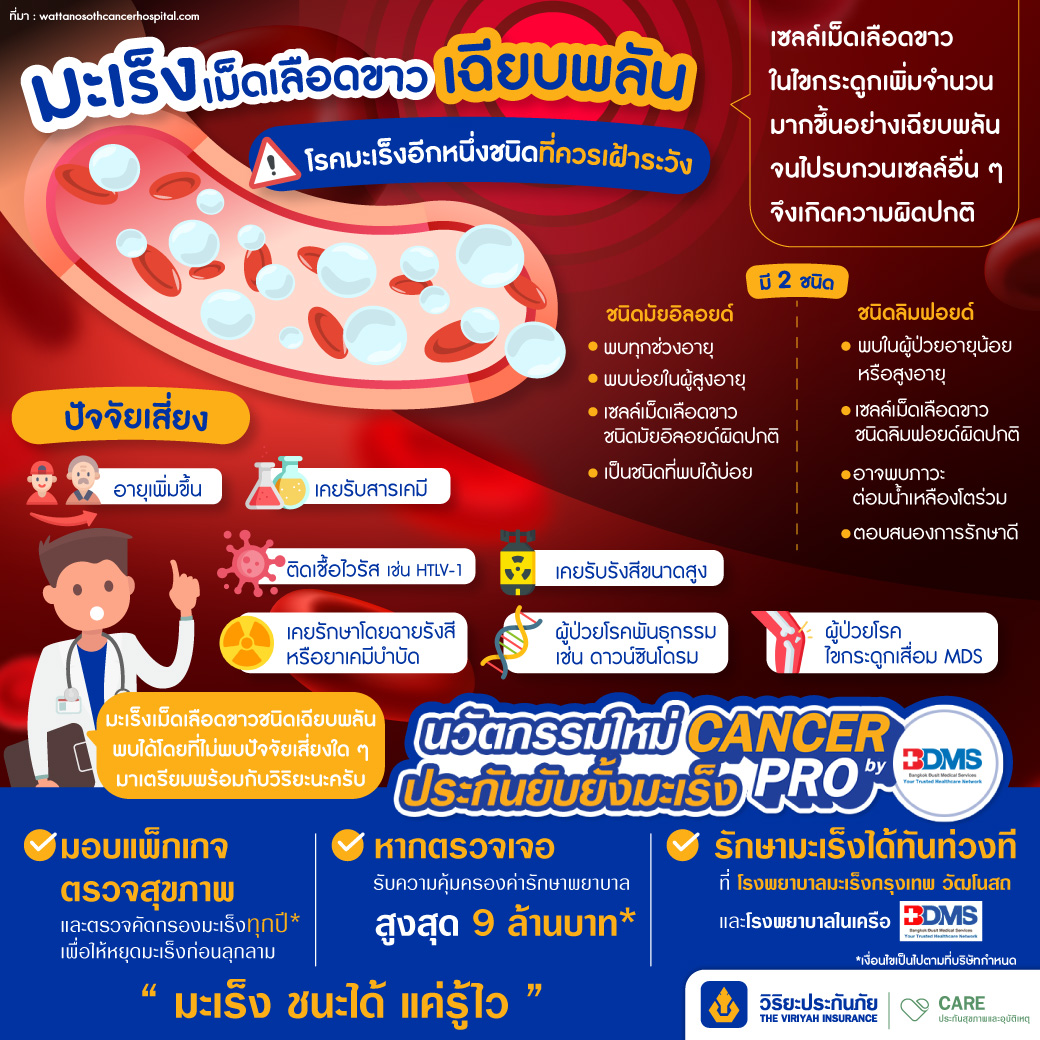 มะเร็งเม็ดเลือดขาวเฉียบพลัน