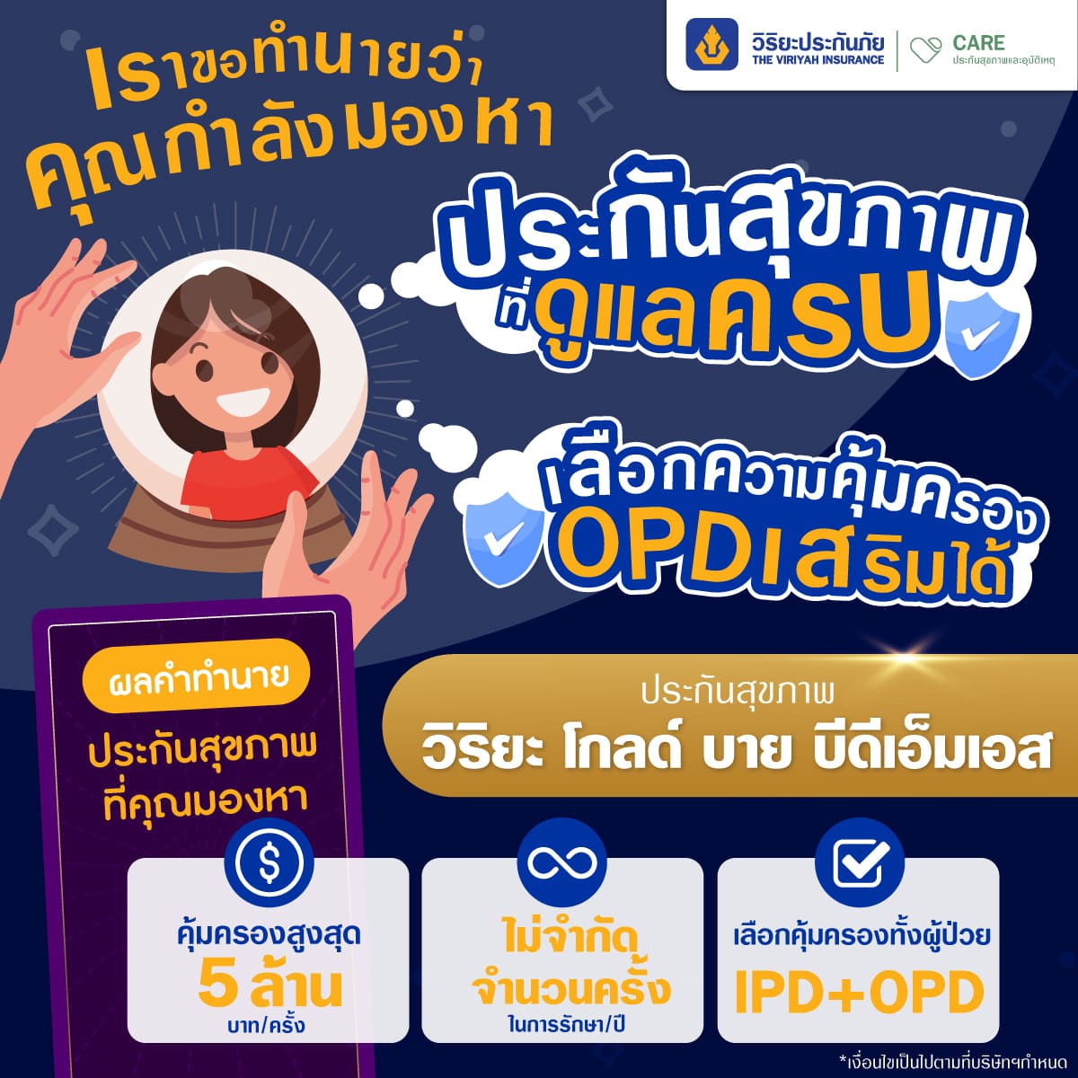 ซื้อประกันสุขภาพที่ไหนดี วิริยะประกันสุขภาพ