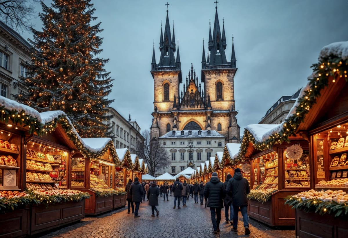 ตลาดคริสต์มาส Christmas market 2025 ประกันเดินทางต่างประเทศ วิริยะ