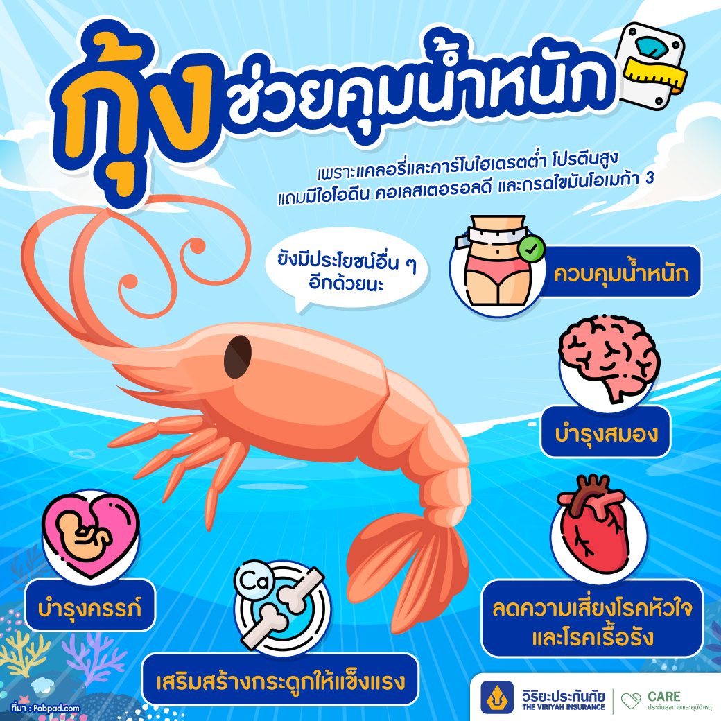 กินกุ้งลดน้ำหนัก