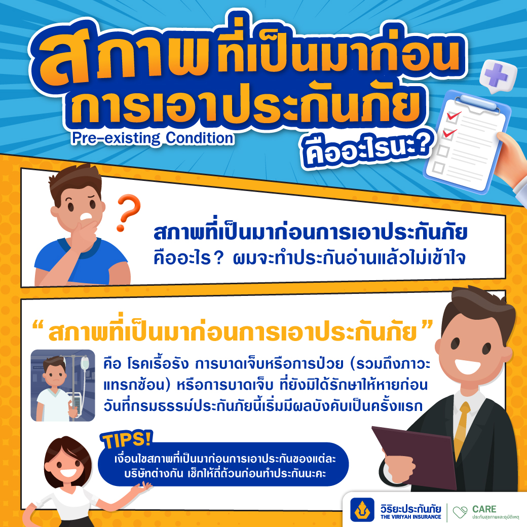 สภาพที่เป็นมาก่อนการเอาประกันภัย