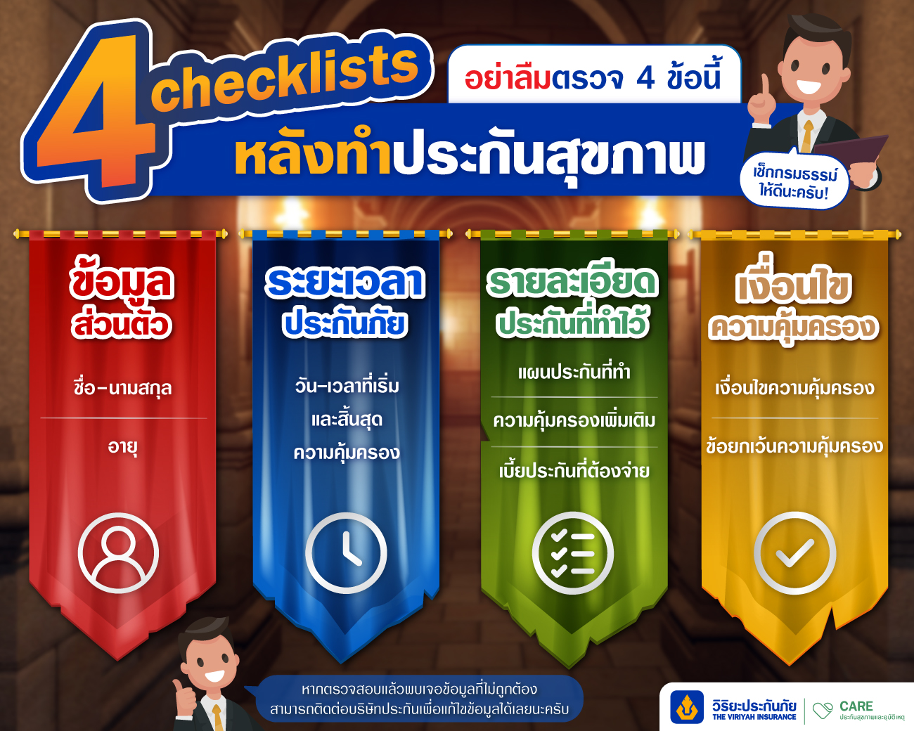 4 ข้อต้องเช็ก หลังซื้อประกันสุขภาพ